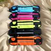 Unisex Sports Waist Bag with Reflective Strip Waterproof Shockproof Close-Fitting Phone Bag Outdoor Running Cycling Waist Pack