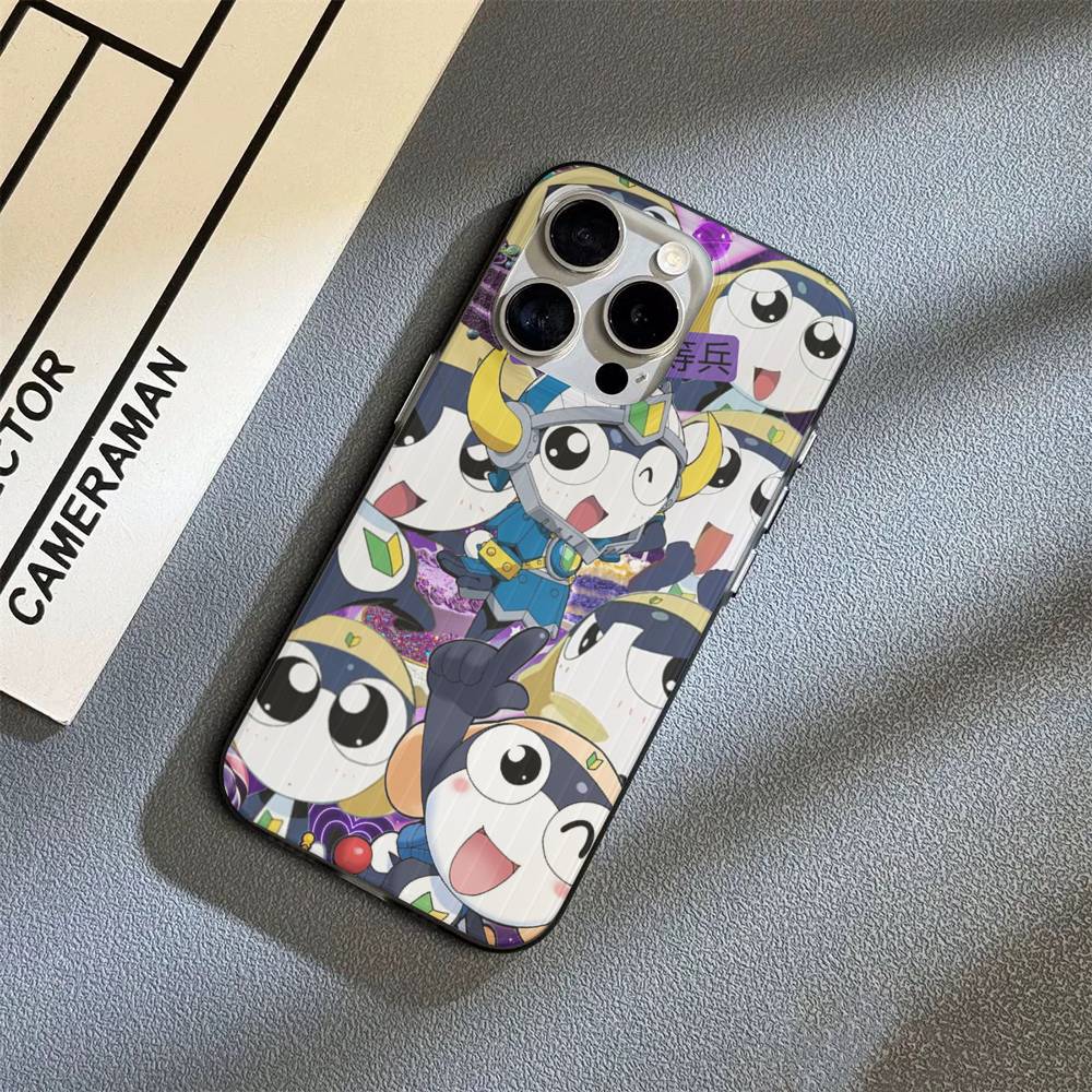 Keroro Frog Cool Gunsou Sergeant Phone Case For IPhone 17 16 15 14 Plus 11 12 13 Pro Max Shockproof Protection Soft Back Cover