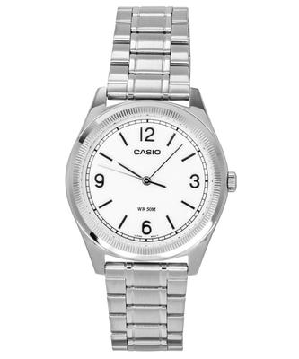Standard Analog Stainless Steel White Dial Quartz MTP-B210D-7AV Men's Watch