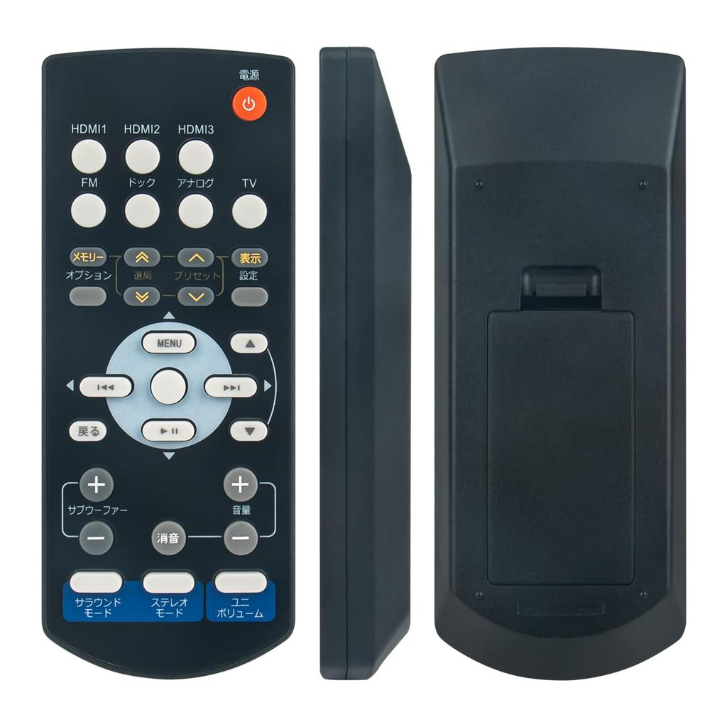 PerFascin Replacement Remote Control for Yamaha FSR31 AV Home Theater (WR87820)