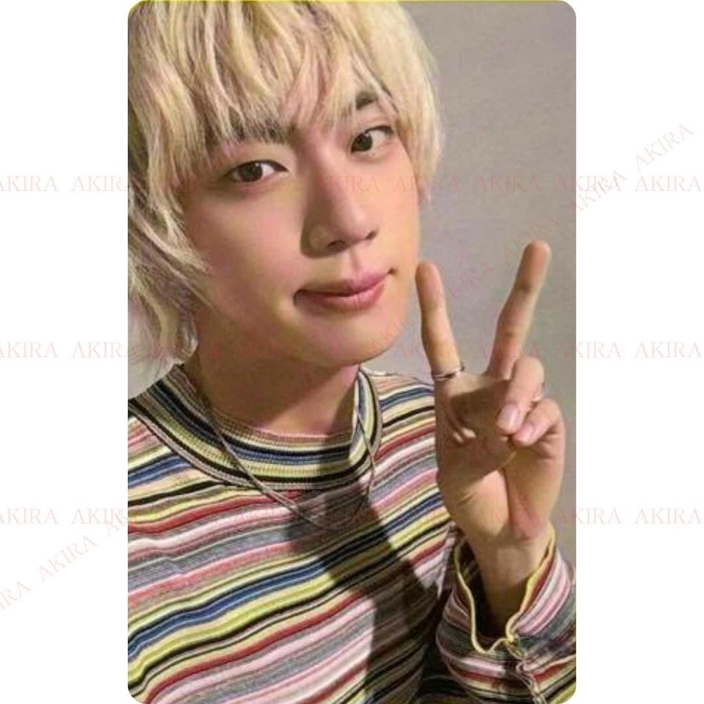 JIN SOLO ALBUM HAPPY JAPAN POB Photo Card POST CARD JPFC ARMY UMS BTS