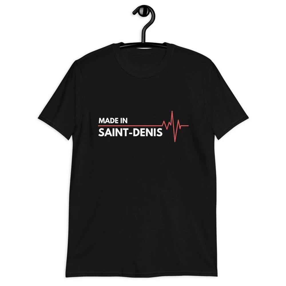 Made In Saint-Denis France Place Of Birth Classic Fit T-Shirt XXXL