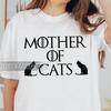 Mother of Cats Shirt, Funny Cat Tshirt, Cat Lover Tshirt, Cat Lover Tee, Animal Lover Tee, Funny Cat