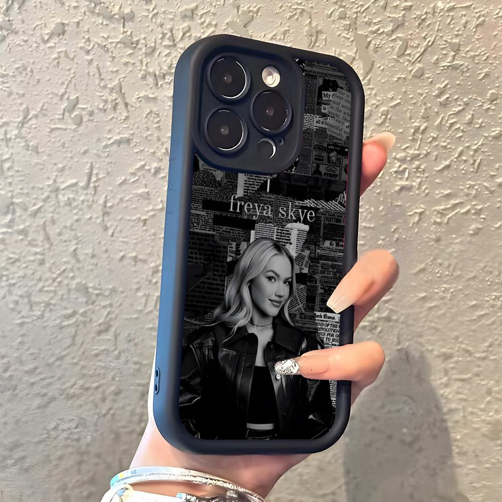

F-Freya Skye Singer Phone Case For IPhone 17 Pro Max 16 15 14 Pro Max IPhone 13 Pro Max 11 Plus Silicone Cover iPhone 11 Pro
