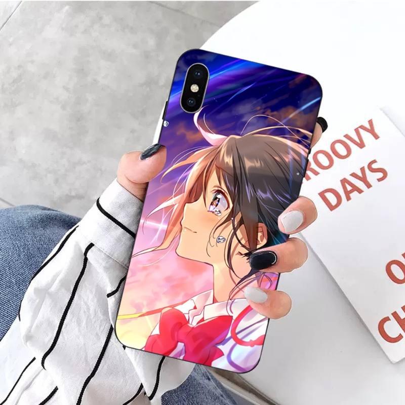 Dein Name Japan Handyhülle Für IPhone 14 13 12 11 XS X 8 7 6 Plus Mini Pro Max SE 2022 Weiche Schwarze Handyhülle