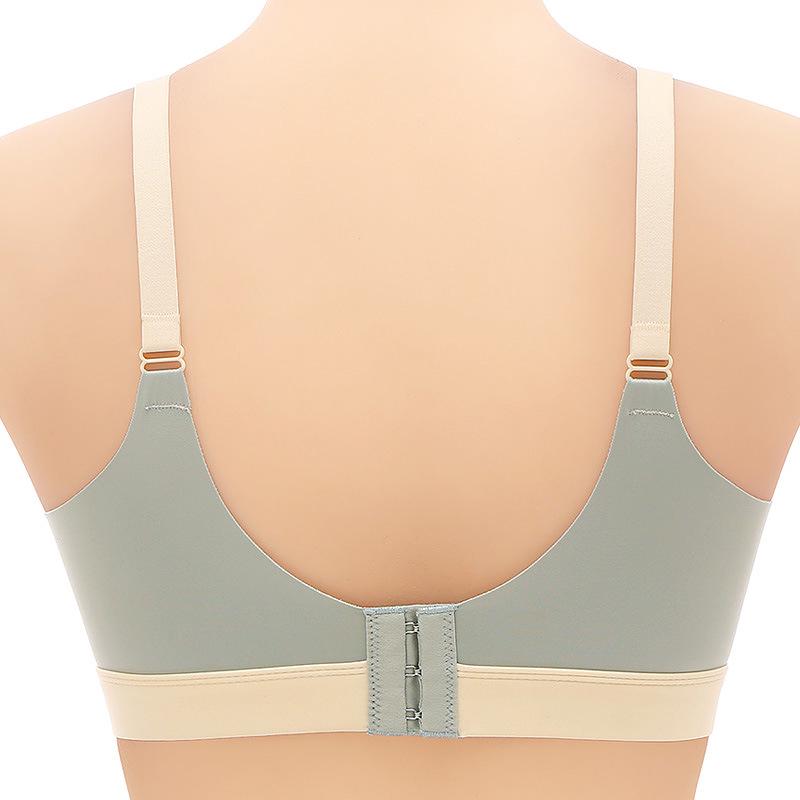 Comfortable Front-Button Nursing Bra: Wire-Free, Thin, Supportive - Ideal for Pregnancy and Postpartum Breastfeeding