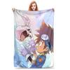 1PC Home Digimon Adventures Blanket Throw Blanket  Novelty Warm Blanket All Season Gift