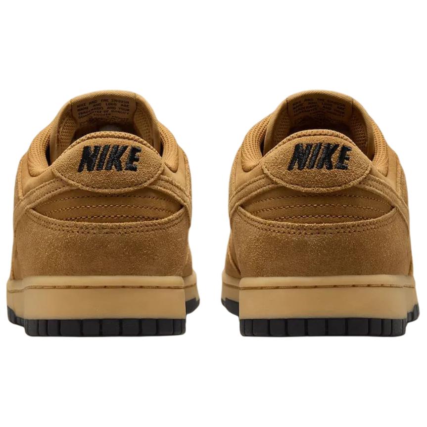 Nike Dunk Low Wheat Men Sneakers Tan Black IB6651-700