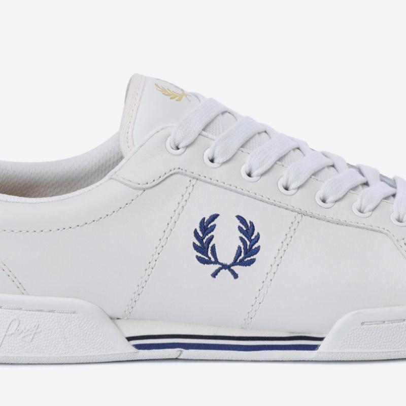 Fred Perry B722 Leather Men S SneakerS Sfpm2416311   Sfpm2436311