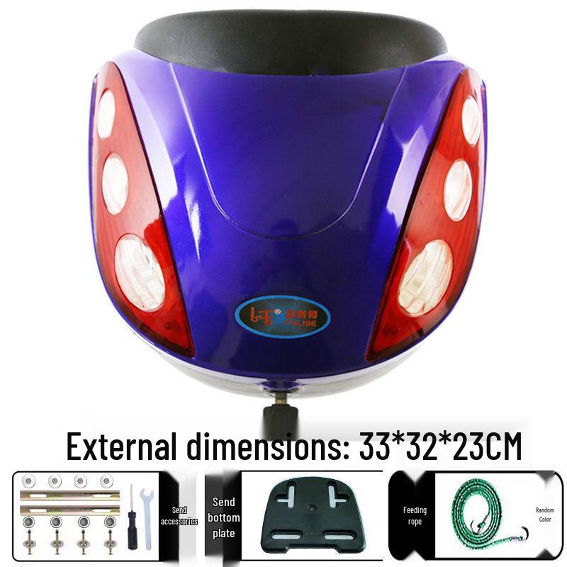 

Универсальный электрический багажник и ящик для хранения для мотоциклов и скутеров