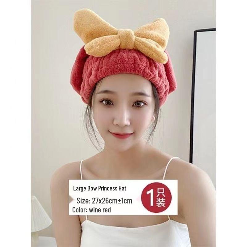 Double-Layer Quick-Dry Super Absorbent Hair Towel Wrap