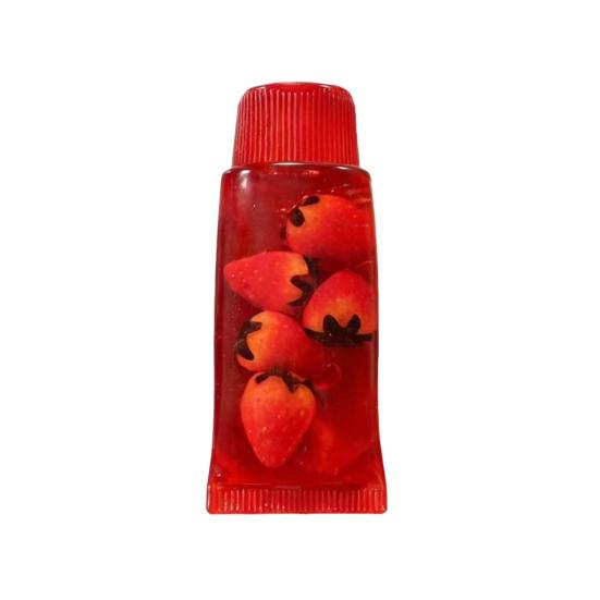 Hand Squeeze Toy Clear Toothpaste Tube Toy Stress Relief Star Glitter Transparent Sensory Slow Rising Soft