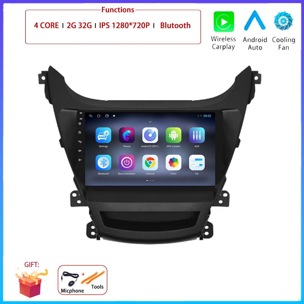 

Автомагнитола с Android OS Carplay Auto ДЛЯ HYUNDAI ELANTRA 2011 2012 2013 - 2016 Навигация GPS Мультимедийный Видеоплеер DSP 4G AMI