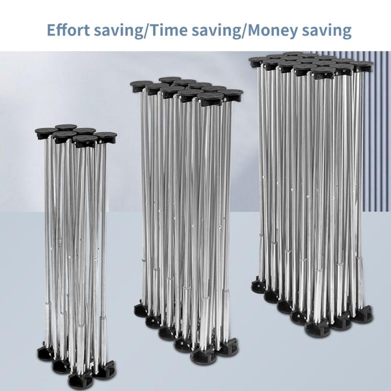 Portable Sawhorse Spiders Leg Workbench Foldable Work Tables Support Work Quick Telescopic Bracket with Carry Bag