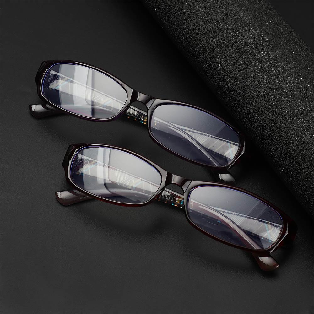 Elegant Vintage Flowers Reading Glasses Anti-Blue Light Eyeglasses Eye Protection Ultra Light Frame