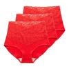 Underwear For Women Lace High Waist Briefs Tummy Control Butt Lift Sexy Large Size Cotton Panties