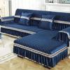 Plush Sofa Covers Four Seasons Sofa Towel Fabric Seat Cushion Backrest Towel Simple Modern Couch Cover Non-slip Sofa Bed Cover