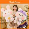 Cute Rabbit Cartoon Animal Plush Toys Lovely Deer Panda Girls Kids Gifts Bedtime