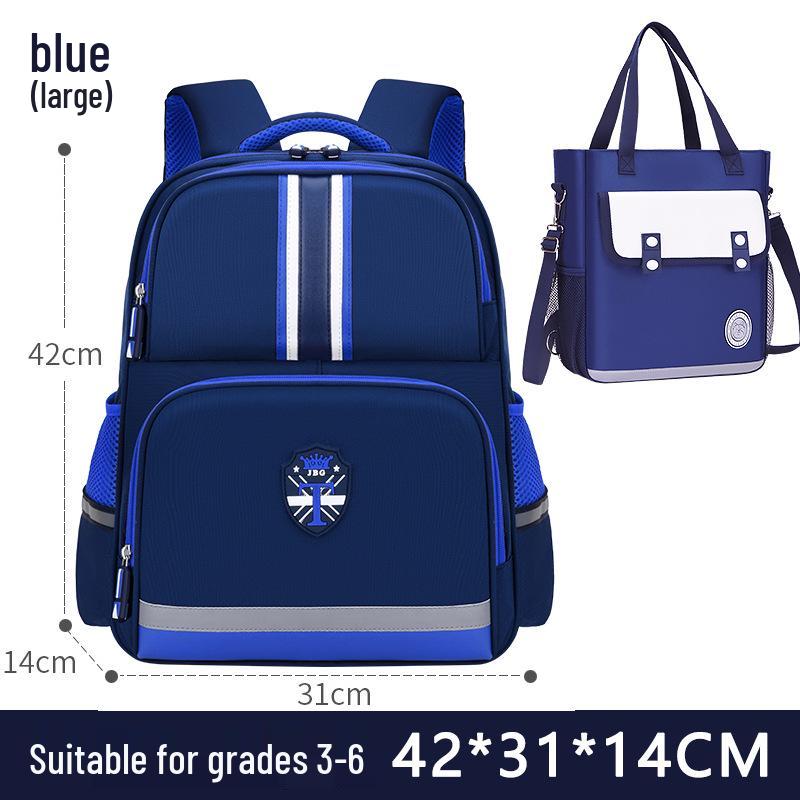 "Waterproof Lightweight Backpack for Primary School Students, Ages 6-12, Grades 1-6"