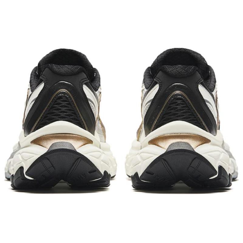 Anta Life Collection Shock Absorbers Slip Resistant Low top Casual Shoes Men's Gray Silver Black Sneakers 912428816-4