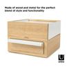 Umbra Accessory Storage Jewelry Storage Jewelry Box Tray Case Small Item Storage Trinket Box Interior Umbra Mini STOWIT 21005314390 Natural