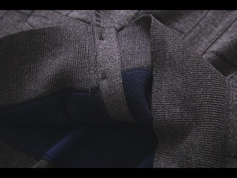 Herren Frühling und Herbst Plus Samt Strickjacke für Mittelalte und Ältere