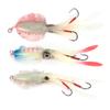 Fishing Squid Lure Octopus UV Luminous Squid Jigs with Hook Fishing Wobbler Bait Soft Lure