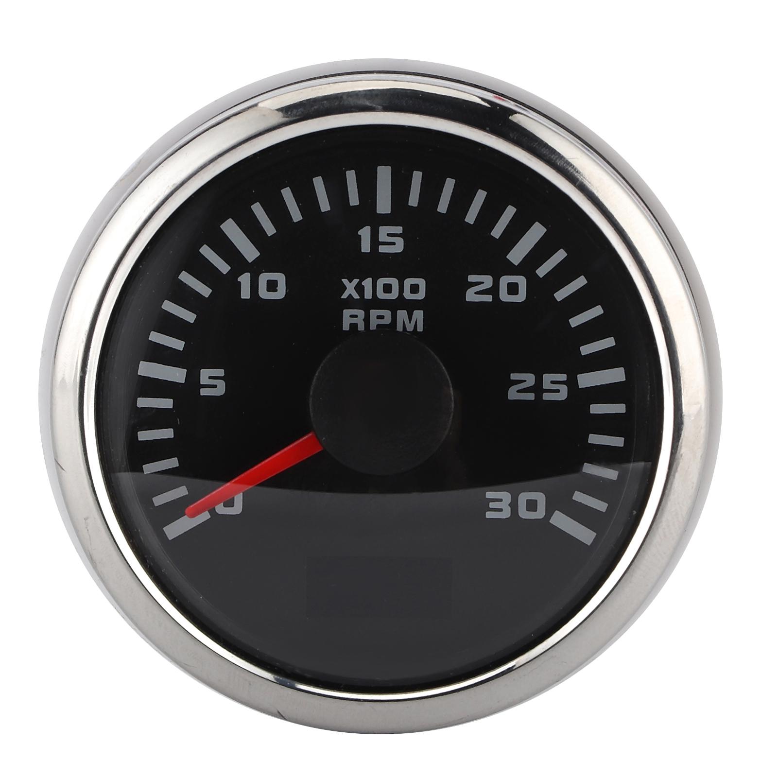 

2-дюймовый тахометр 3000 об/мин с ЖК-дисплеем для автомобиля, мотоцикла, инженерной техники, подвесного двигателя