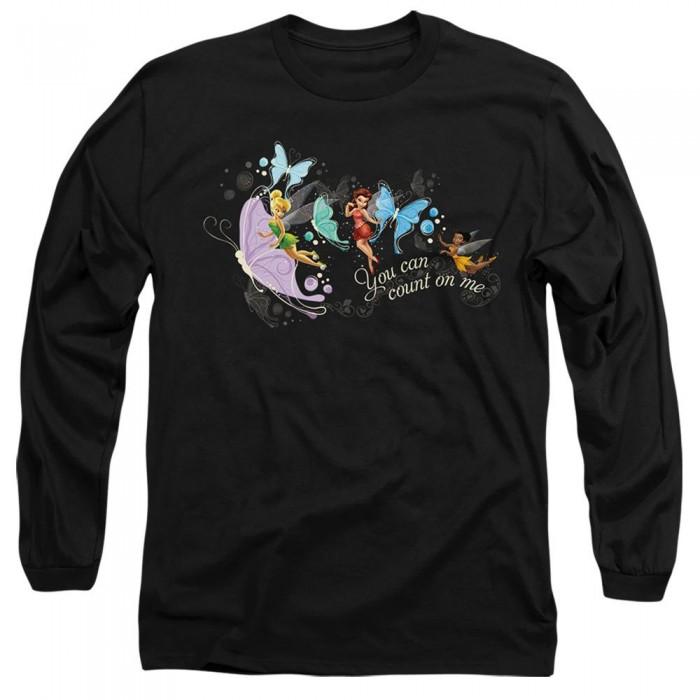 Disney Fairies Unisex Adult You Can Count On Me Tinker Bell & Rosetta T-Shirt