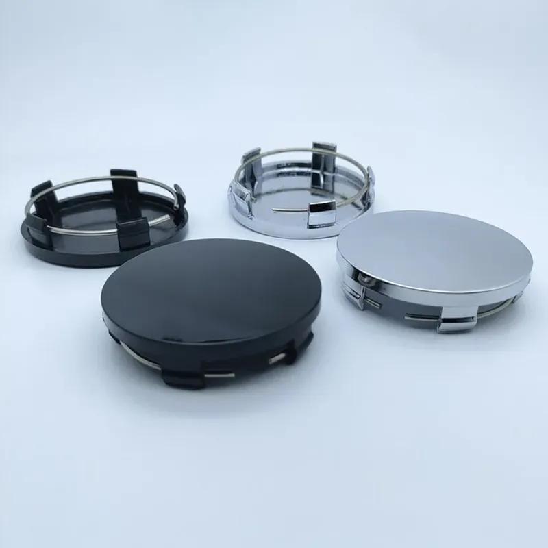 4Pcs 60MM Universal Car Hub Center Covers Car Vehicle Wheel Hub Center Cap Cover Anti-Rust Protection Covers Caps