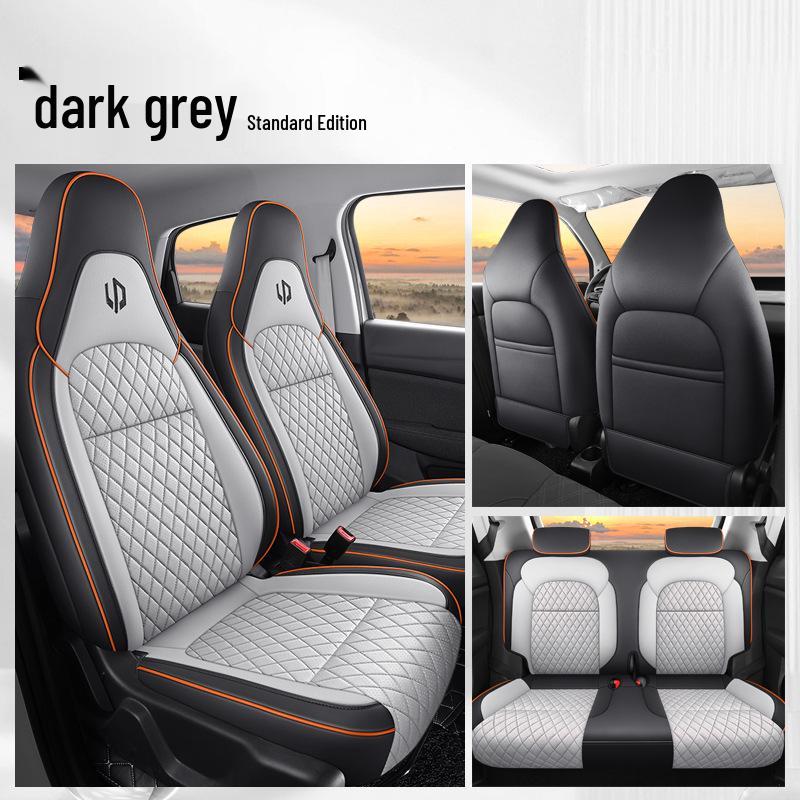 Leapmotor T03 Cartoon Seat Covers - Full Coverage, 22 Models, All-Season Universal Fit.