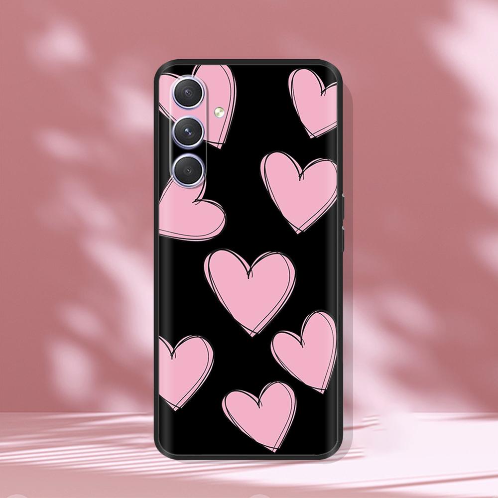 Phone Case For Samsung M14 A24 A34 A54 5G Case Soft Silicone TPU Back Cover For Samsung Galaxy M14 SM-M146B Cases Cover Coque