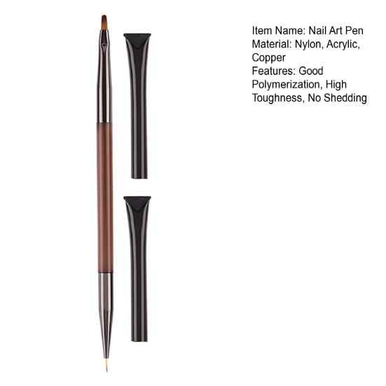 Practical Manicure Pen Soft Bristles Polish Handle DIY