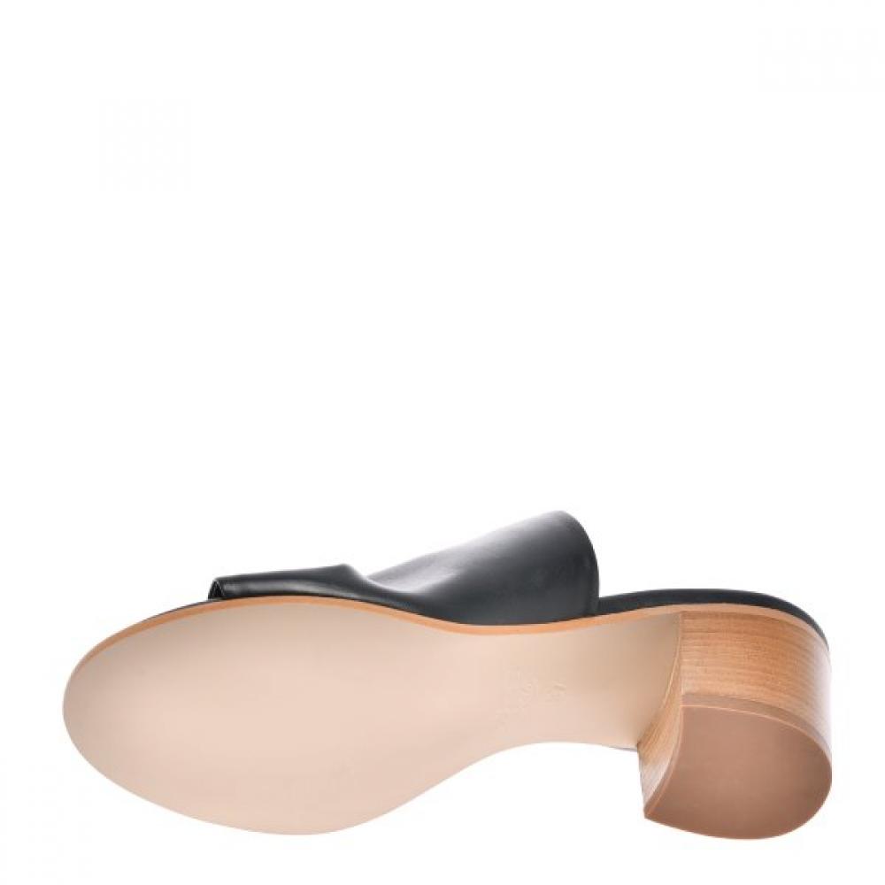 Giampaolo Viozzi Women S Pecoro Mule  hS21vio001bk 