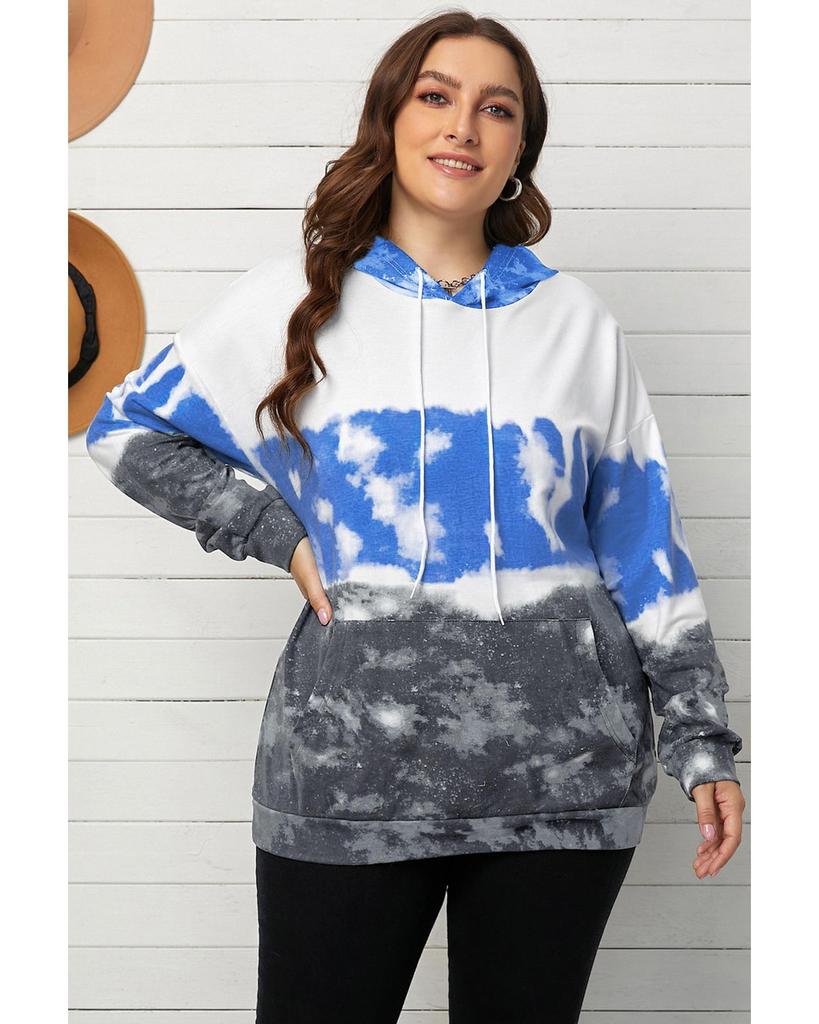Azura Exchange Colorblock Pullover Hoodie