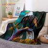 Cute Owl Eagle Birds Cartoon 3D Soft Flannel Blanket for Beds Bedroom Sofa Picnic,Throw Blanket for Cover Outdoors Leisure Gift