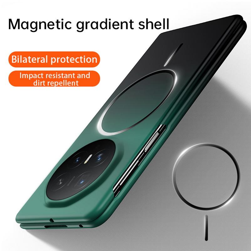 Delicate and Skin-friendly Gradient Strong Magnetic Phone Case For Honor Magic V6 honor magic V5 V3 Slim Protect Cover Honor Magic V6