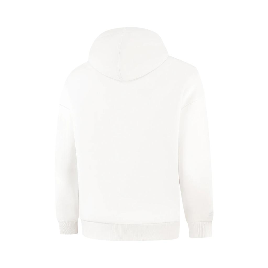 Li Ning Group Purchase Series Hooded Pullover Comfortable Versatile Solid Color Casual Simple Sports Loose Sweatshirt Unisex sweatshirt AWDV781-3