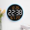 10Inch Digital Wall Clock Remote Controlled 2 Alarms Large LED Display 10 Brightness For Home Office Bedroom Decoration