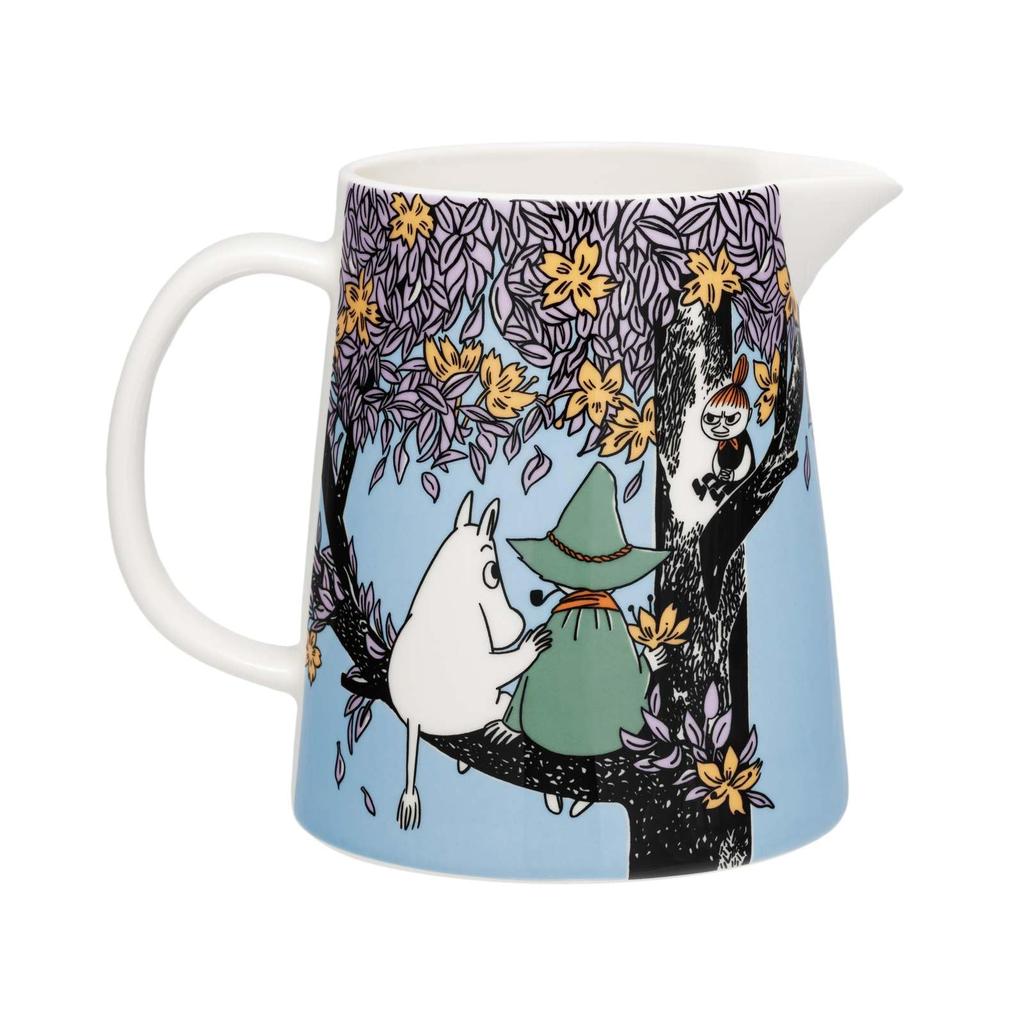 [Officially Imported] Moomin Arabia Pitcher 1.0L Classic Friends Forever Moomin Tableware Arabia 1076285