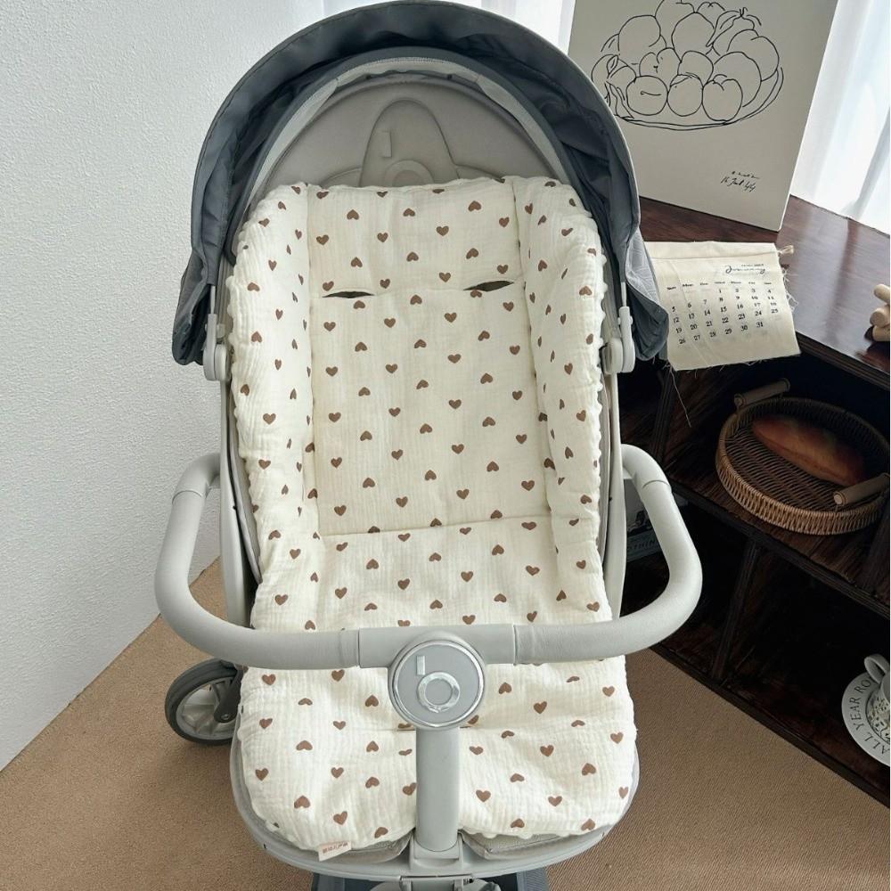 Breathable Stroller Accessories Soft Pushchair Insert Mat Baby Stroller Seat Cushion  All Seasons