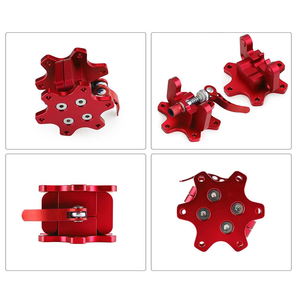 For Q1r Aluminum Alloy 70MM Steering Wheel Quick Release For SIMAGIC For Thrustmaster For Logitech For Racing Games