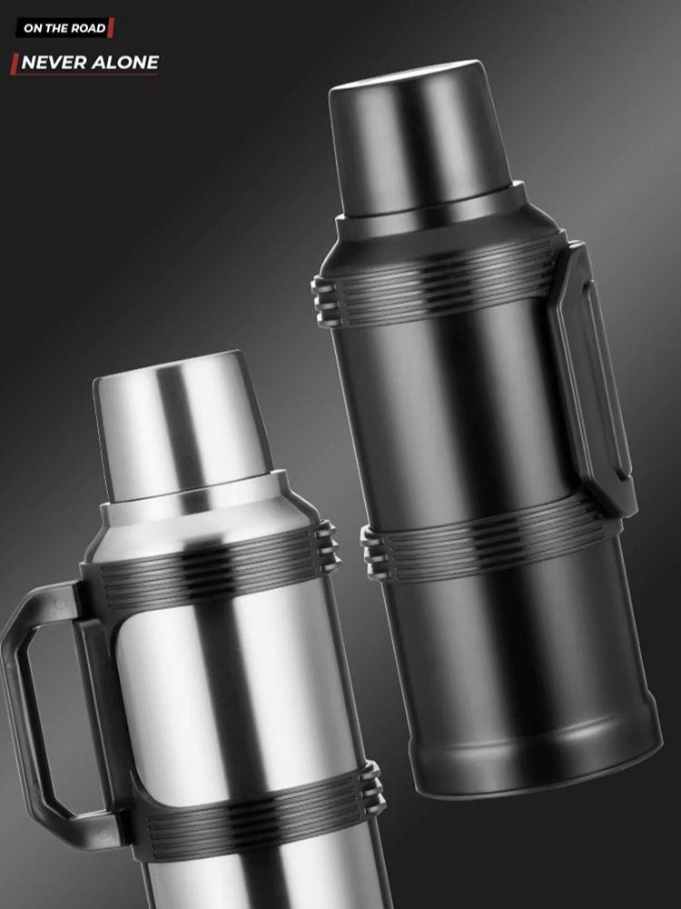 GIANXI Stainless Steel Portable Ooutdoor Thermal Bottle With Handle Large Capacity Camping Sport Kettle Camping Kitchenware