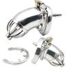 Stainless Steel Male Chastity Cock Cage Urethral Lock Penis Ring Dick Bondage Belt Sounds Catheter Erotic Sex Toys for Men 18+