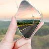 2Pcs Car Rearview Mirror 360 ° Adjustable Wide-Angle Reversing Assist Blind Spot Mirror Novice Parking Observation Practical Car