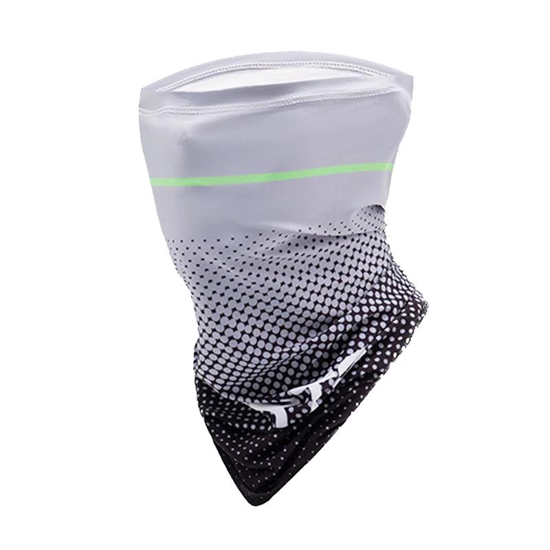 Sun Protection Mask Ice Silk Scarf Men's Bandana Summer Neck Protection Scarf Outdoor Sports Bicycle Face Towel Cycling Fixture