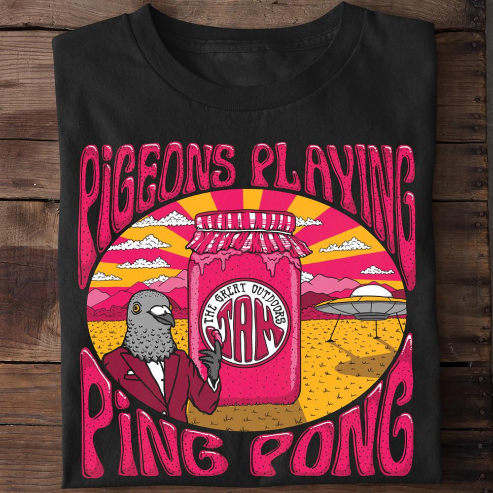 

Pigeons Playing Ping Pong Album Tour Gift For Fan S to 5XL Shirt Unisex T-Shirt S