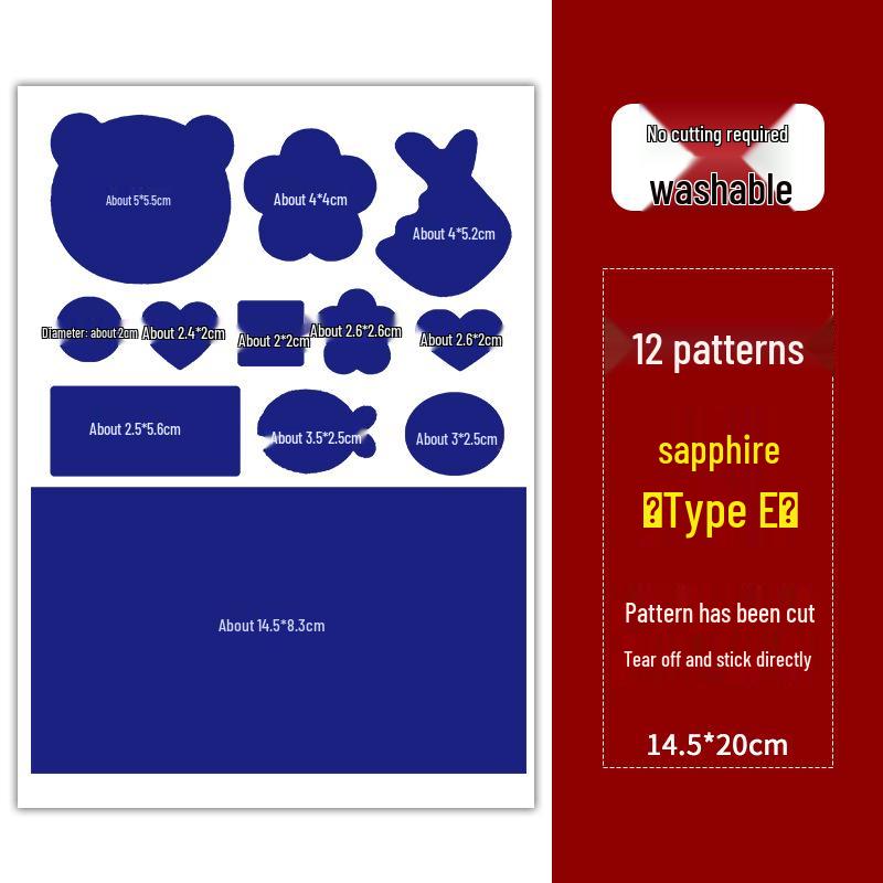 16-Color Self-Adhesive Seamless Repair Patch for Clothes and Jackets
