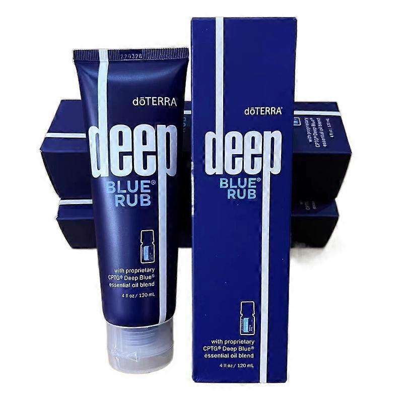 Deep Blue Soothing Cream 120g, Muscle & Joint Pain Relief, Moisturizing Body Balm