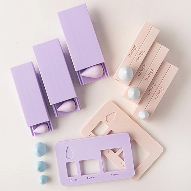 Printed Water Drop Bead Mold Clay Crafting Tool Jewelry Making Supplies Plastic Texture Suitable for Beads Making